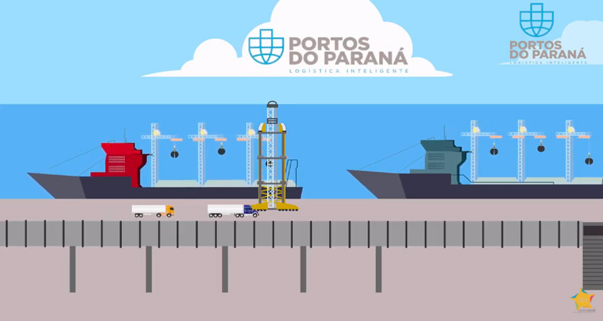 Vídeo de Integração Portos do Paraná